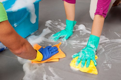 Professional oven cleaning service for a Brompton home kitchen