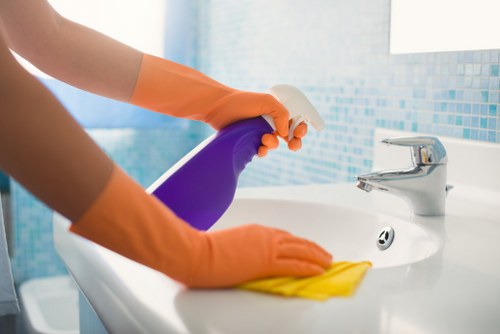 Detailed bathroom cleaning service in Brompton