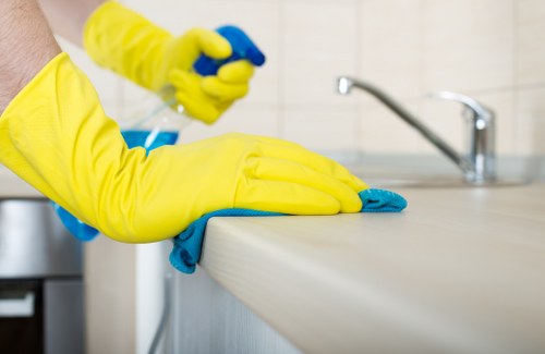 Detailed cleaning visit for a Brompton flat or townhouse