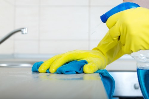 Regular office cleaning for a Brompton commercial property