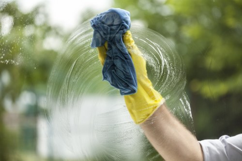 Cleaner preparing a Brompton home for a one-off or deep cleaning visit