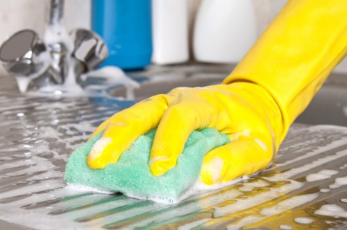 Detailed move in cleaning for a central London flat in Brompton
